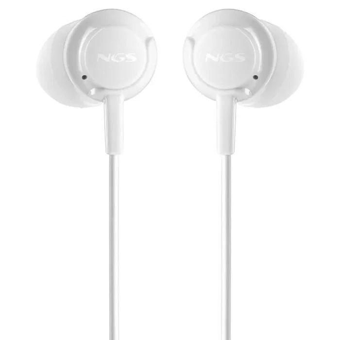 NGS Cross Drift Auriculares Intrauditivos con Micrófono Blancos